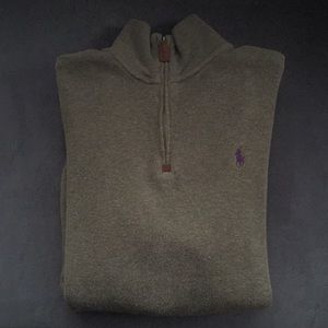Polo Ralph Lauren 1/4 zip sweater.
